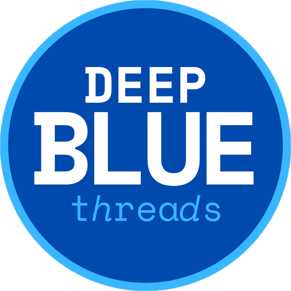 Deep Blue Threads